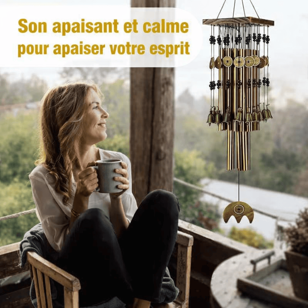 carillon à vent coquillage