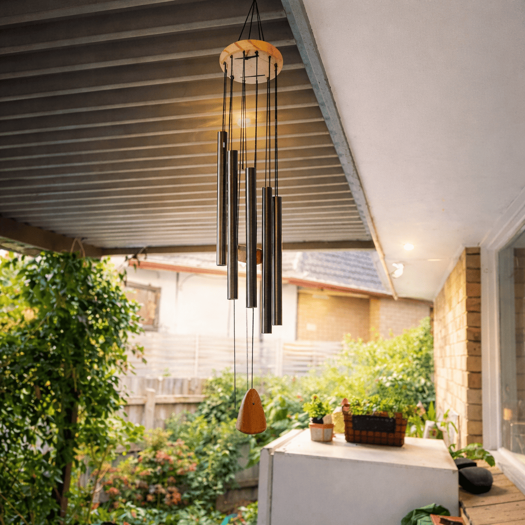 carillon exterieur jardin